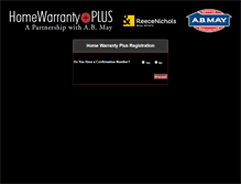 Tablet Screenshot of homewarrantyplus.abmay.com