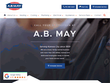 Tablet Screenshot of abmay.com